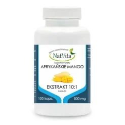 Afrykańskie Mango – ekstrakt 10:1 kapsułki 500mg