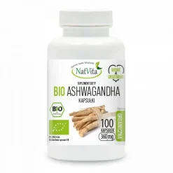 Ashwagandha – kapsułki Bio