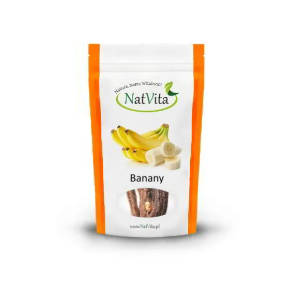 Banany – całe suszone