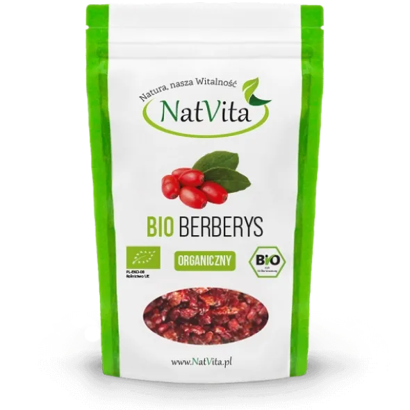 Berberys jagody – owoce suszone Bio