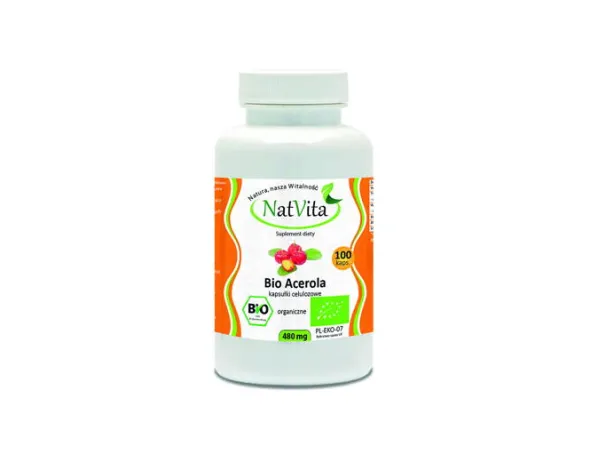 Bio Acerola 18% witamina C – kapsułki