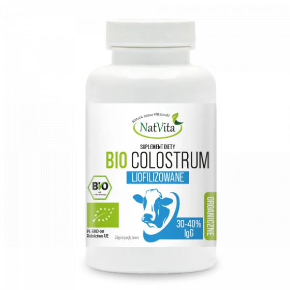BIO Colostrum – proszek liofilizowany 30-40% IgG