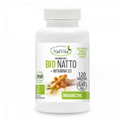 Bio natto + D3 120 tabletek