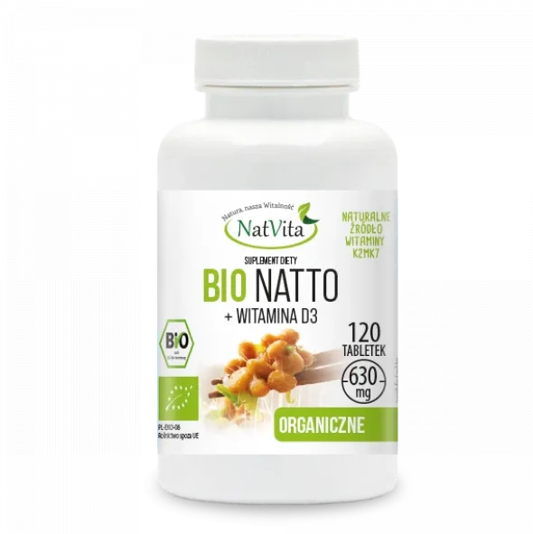 Bio natto + D3 120 tabletek