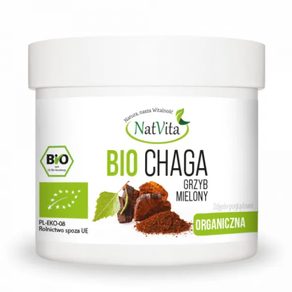 Chaga – bio grzyb mielony