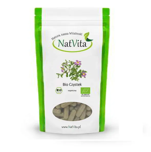 Czystek – bio kapsułki celulozowe 400mg 300szt