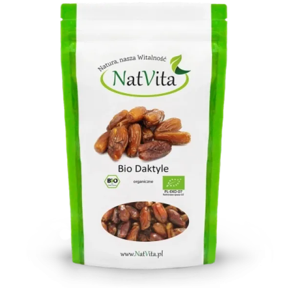 Daktyle – suszone bez pestek Bio