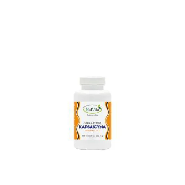 Ekstrakt kapsaicyna 4:1 – tabletki 250mg