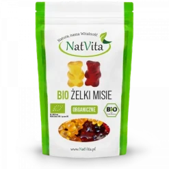 Żelki Misie – bez żelatyny Bio