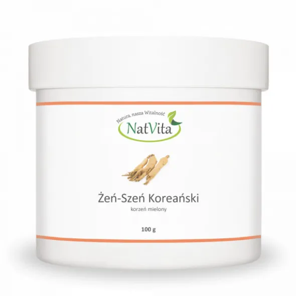 Żeń-Szeń koreański – korzeń mielony