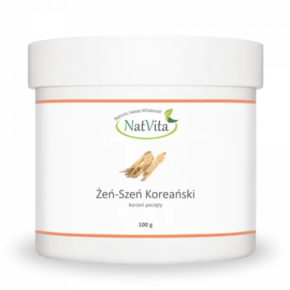 Żeń-Szeń Koreański – korzeń pocięty