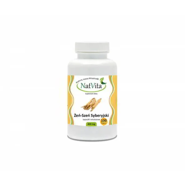 Żeń-Szeń Syberyjski – kapsułki 400mg