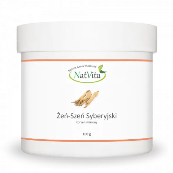 Żeń-Szeń syberyjski – korzeń mielony