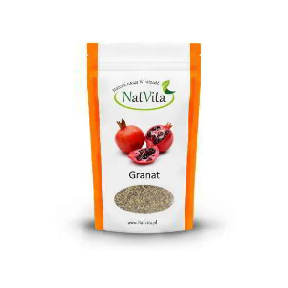 Granat – skórka pocięta (Punica granatum)