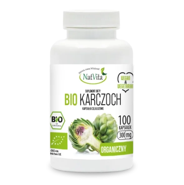Karczoch BIO – kapsułki 300mg