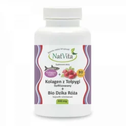 Kolagen z Tołpygi Liofilizowany + Bio Dzika Róża 300mg