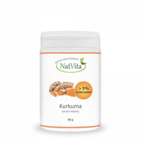 Kurkuma – korzeń mielony >5% Kurkuminy