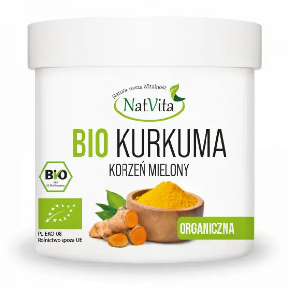 Kurkuma – mielona Bio