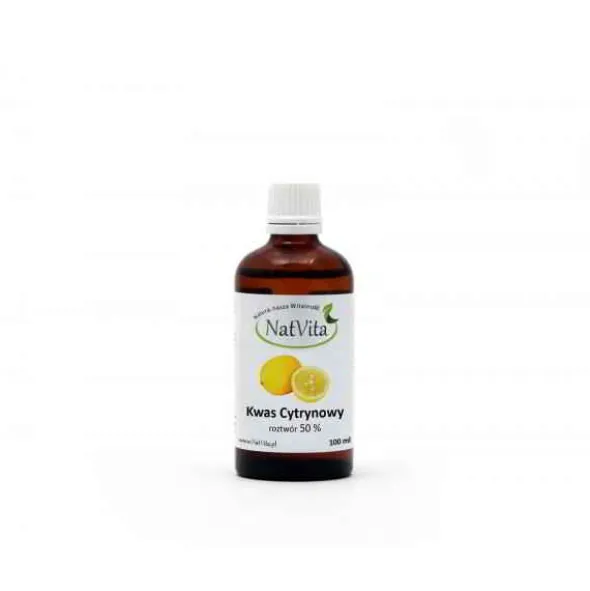 Kwas cytrynowy 50% – 100ml