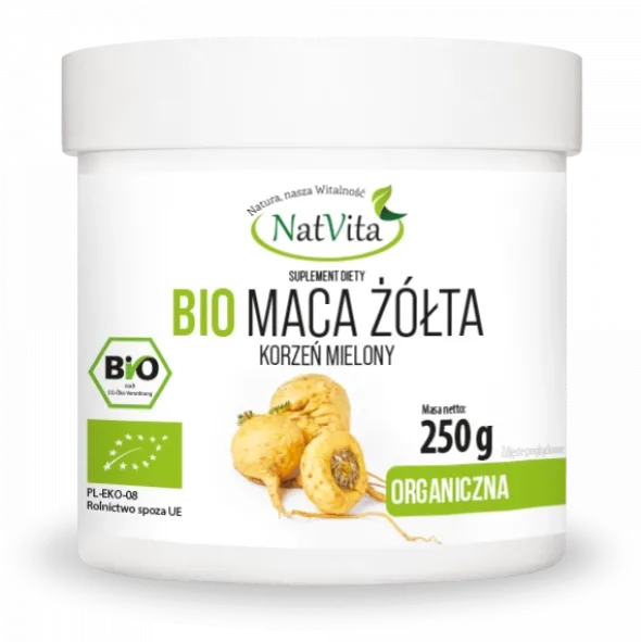 Maca Raw – Korzeń Premium Bio