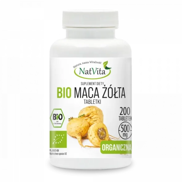 Maca – żółta tabletki Bio