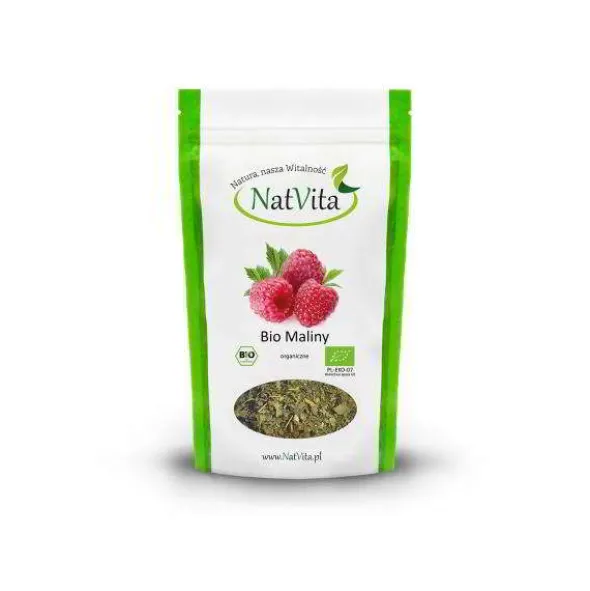Maliny Bio – liście pocięte