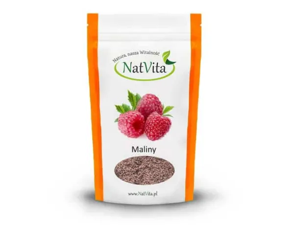 Maliny – pestki Rubus idaeus