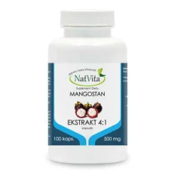Mangostan – ekstrakt 4:1 kapsułki 500mg