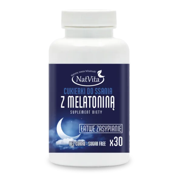 Melatonina – cukierki do ssania