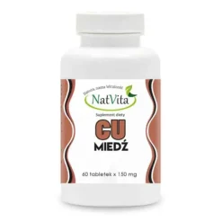 Miedź – tabletki 150 mg