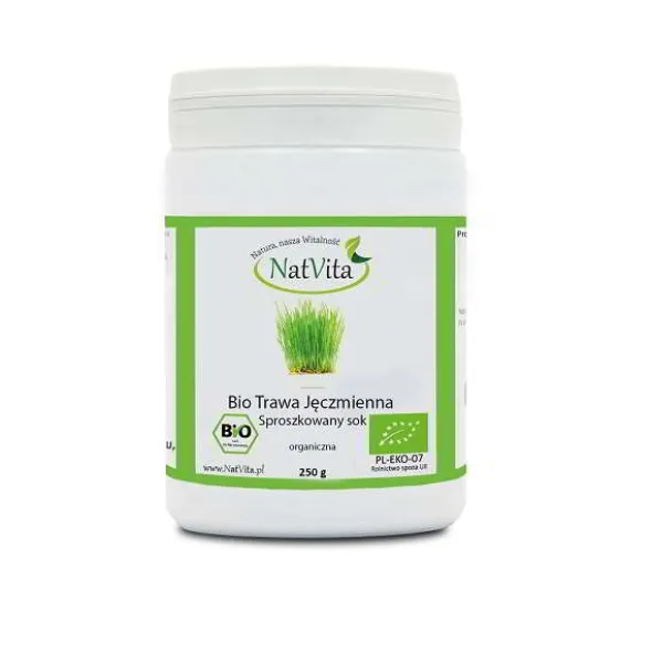 Młody Jęczmień – sok sproszkowany Bio
