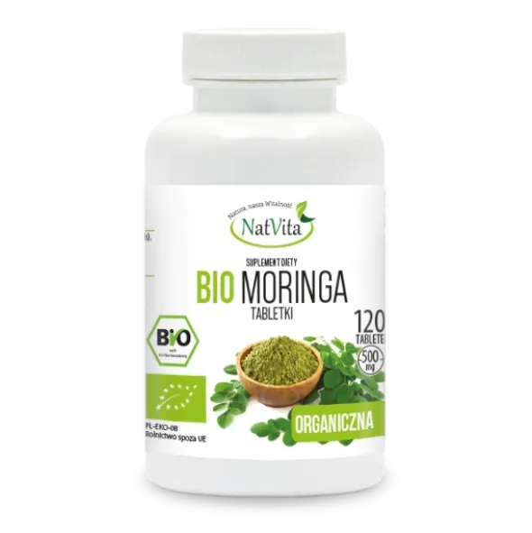 Moringa olejodajna – tabletki Bio 500mg