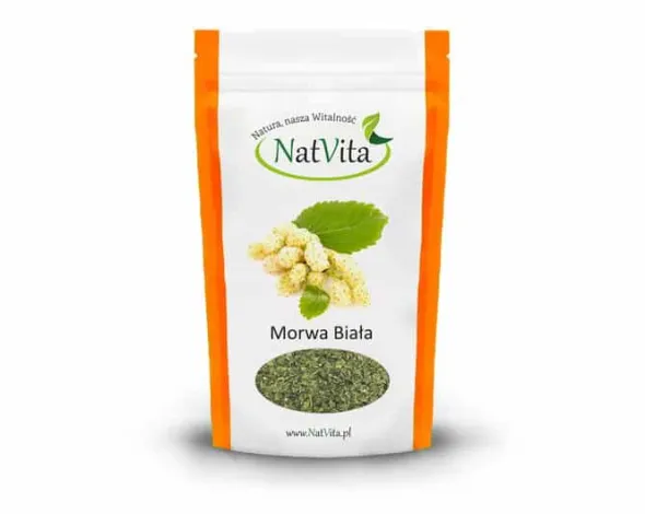Morwa biała – liście pocięte