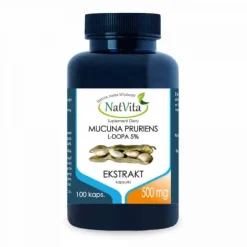 Mucuna Pruriens 5% L-DOPA 500mg