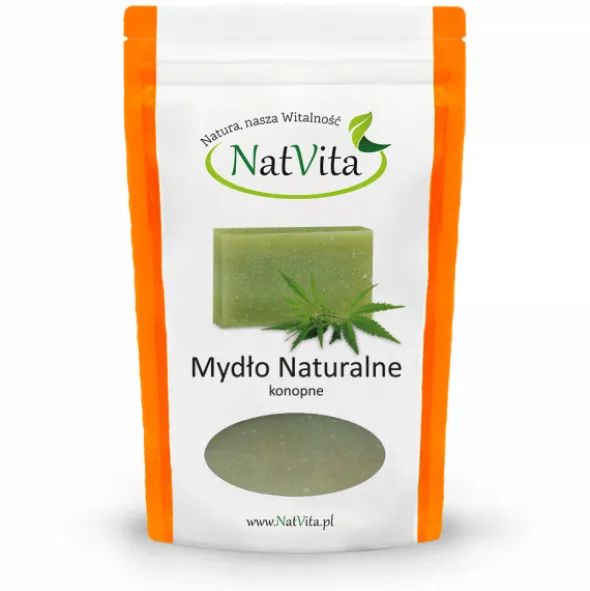 Mydło naturalne konopne