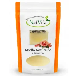 Mydło naturalne różane
