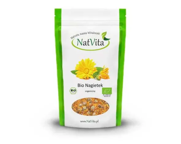 Nagietek – suszone kwiaty Bio