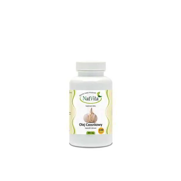 Olej Czosnkowy – kapsułki 300mg