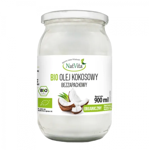 Olej kokosowy – bezzapachowy Bio