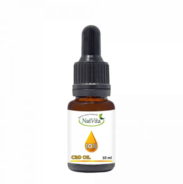 Olej konopny CBD – 10%