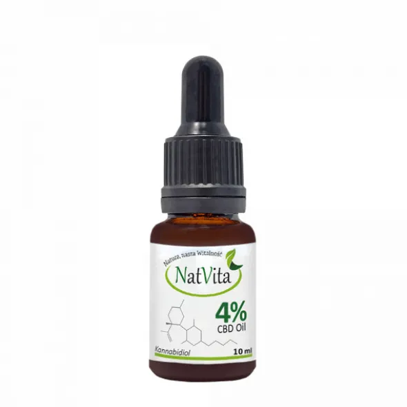 Olej konopny CBD 4%