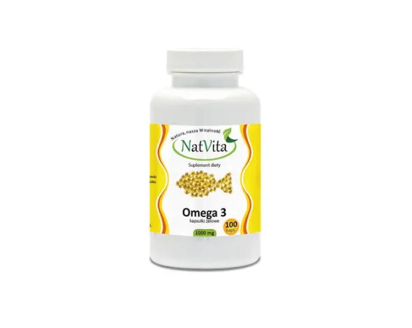Omega 3 DHA i EPA – kapsułki 1000mg