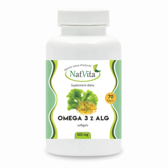 Omega 3 z alg – kapsułki
