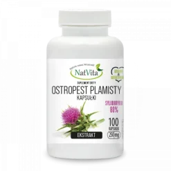 Ostropest Plamisty ekstrakt kapsułki 300mg