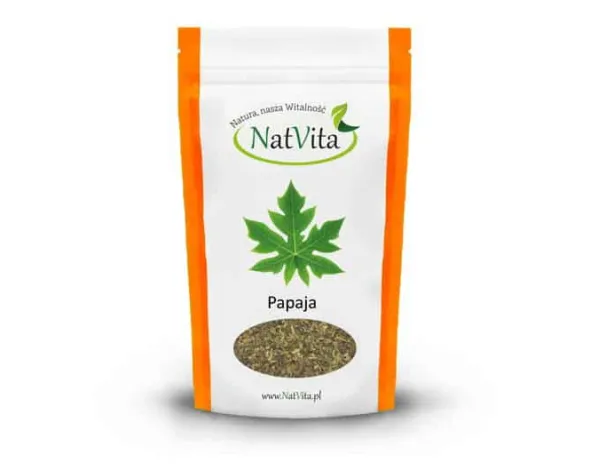 Papaja – liście pocięte
