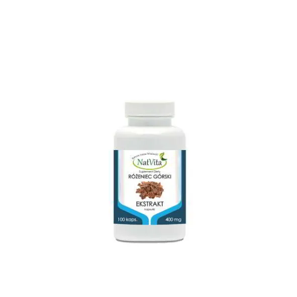 Różeniec Górski – ekstrakt kapsułki 400mg