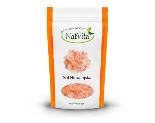 Sól himalajska – różowa gruba