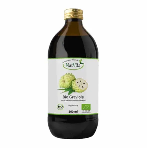 Sok z gravioli – 100% Bio