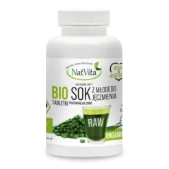 Sok z młodego Jęczmienia BIO tabletki 500mg