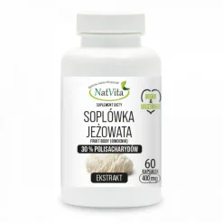 Soplówka Jeżowata ekstrakt kapsułki 400mg
